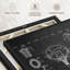 Basketball Patents, reproduction sur toile-1332873566