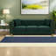 Canapé Chesterfield moderne en velours vert de 86 pouces pour une maison spacieuse