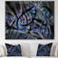 «Symmetric Spiral Blue Flower», impression-35062363-35062378