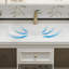 French cream style rock plate bathroom cabinet-1299733558