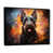 Cadre flottant noir