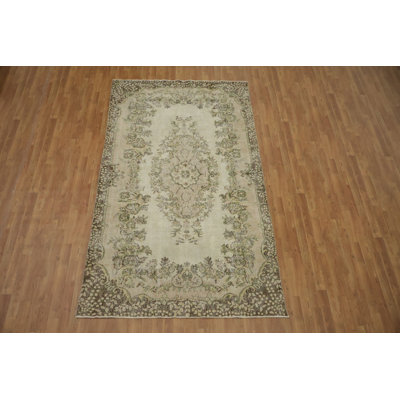 Tapis élégant d'inspiration rétro 6 x 9