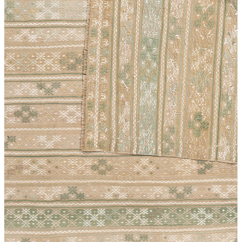 One-of-a-Kind 7'2 X 9' Flatweave Area Rug