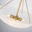4-Light Alabaster Glass Chandelier