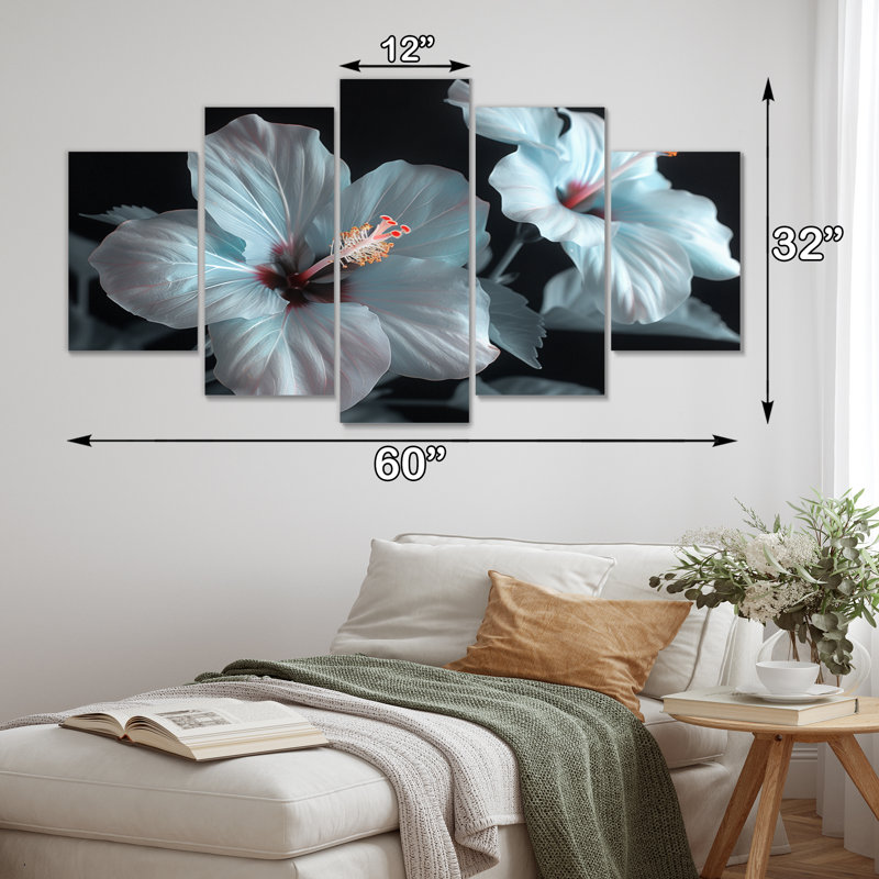 Roder - Hibiscus Wall Art Print Set