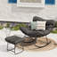 Oversized Outdoor Wicker Rocking Chair with Footstool – Thick Removable Cushion, Sturdy Metal Frame, Comfy Patio Lounge Chair for Garden, Porch, or Living Room-519448066