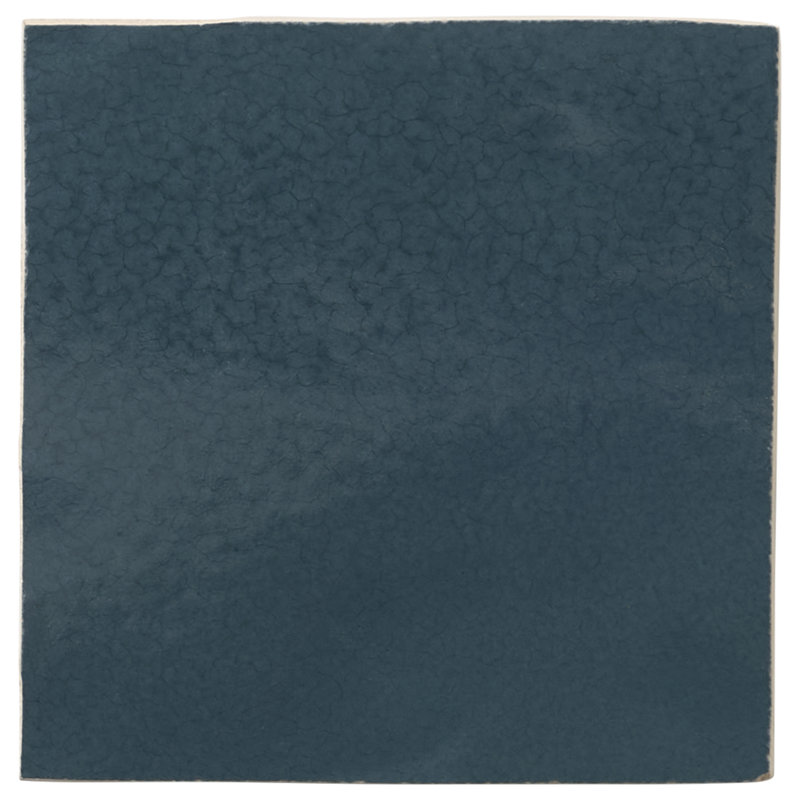 Virello 4x4 Glossy Ceramic Wall Tile, Coastal Blue
