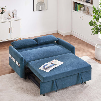 Jahidul Upholstered 55'' Sleeper Sofa