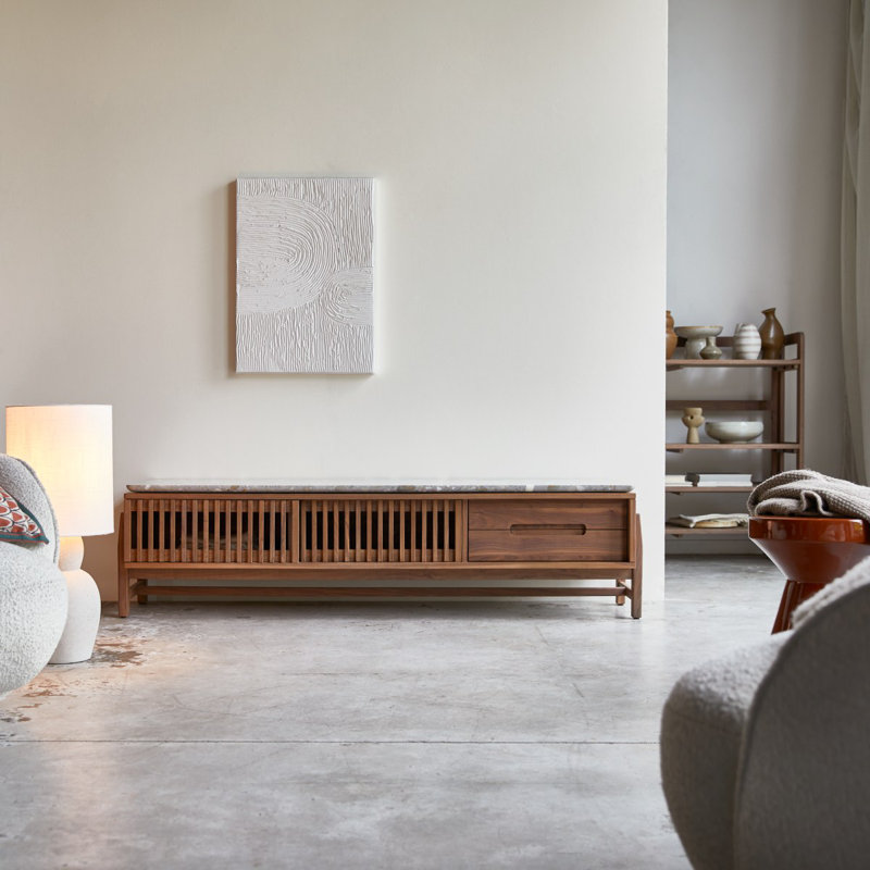 Isaure Unfinished TV Stand for TVs up to 65"