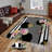 Stylish Woven Carpet 5.9 x 9.2 Feet, 100% Polyester, Antibacterial, Non-Slip Underside | 3D Digital Printing, Machine Washable (30-40°C) | Perfect for Living Rooms, Bedrooms & High-Traffic Areas, Durable & Easy Care-125364515