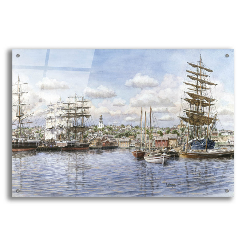 Nantucket, Ca. 1865 par Stanton Manolakas, H 24 po x l 36 po