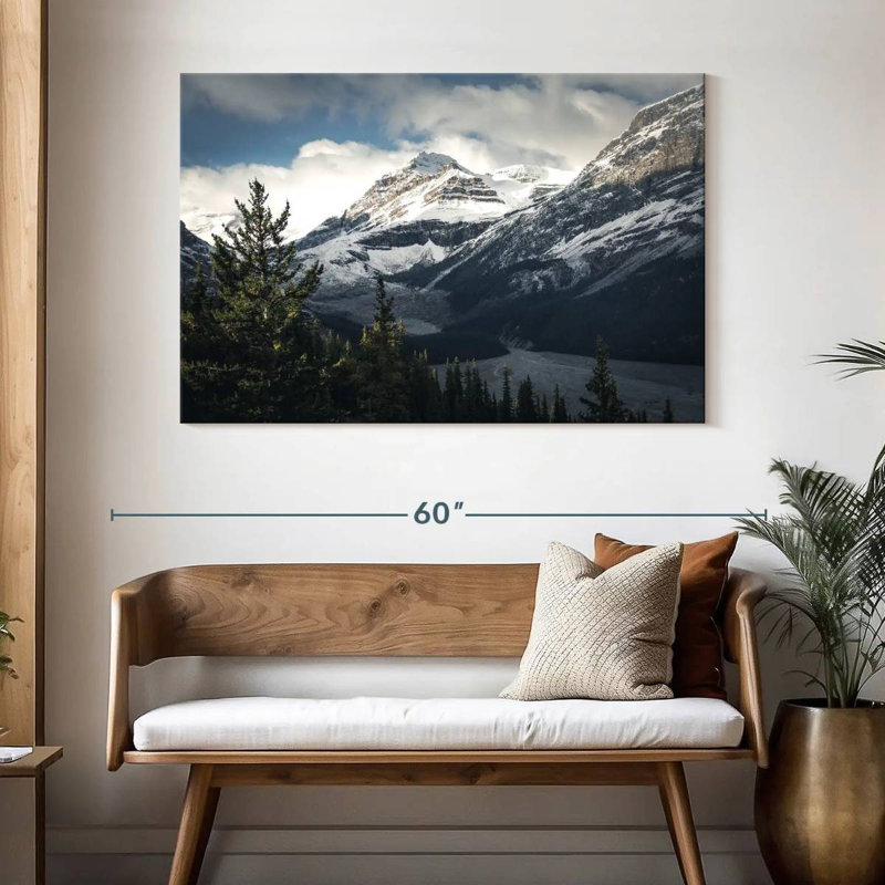 Mountain Mountain, reproduction sur toile, H 32 po x l 48 po x P 1,25 po