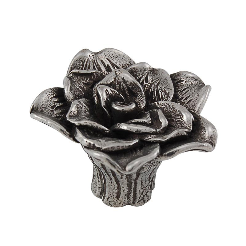 Carlotta Novelty Knob, Vintage Pewter