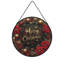 Merry Christmas Wreath Design-571848867