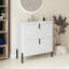 Meuble-lavabo 30 po avec lavabo en céramique-701884081