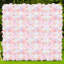 Panneau mural fleur en soie artificielle