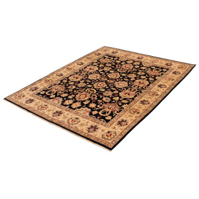 One-of-a-Kind 8' X 10' New Age Wool Area Rug in