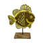 Poisson-pouliche sur pied - henné jaune