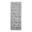 Coussin de sol en poly chenille gris 27 po x 74 po-125133846