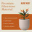 Pot de fleurs Kute Nest Arco 16 po D en fibre de pierre - Taupe-372851661-419836579