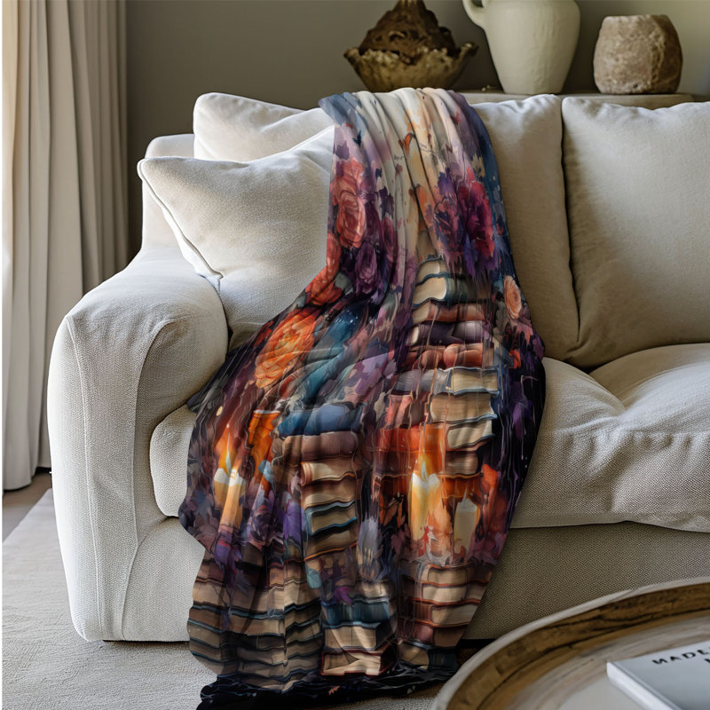  Couverture charmante Literary Wonderland, L 50 po x L 60 po