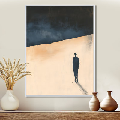 " Solitary Coastal Wanderer "