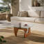Table basse de style campagnard Mid-Century
