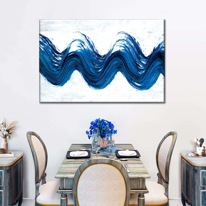 Wave Abstract, 36" H x 24" W x 1.25" D