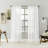 100% Cotton Sheer Rod Pocket Curtain Panel - Basics by Wayfair™-87814703-87814705