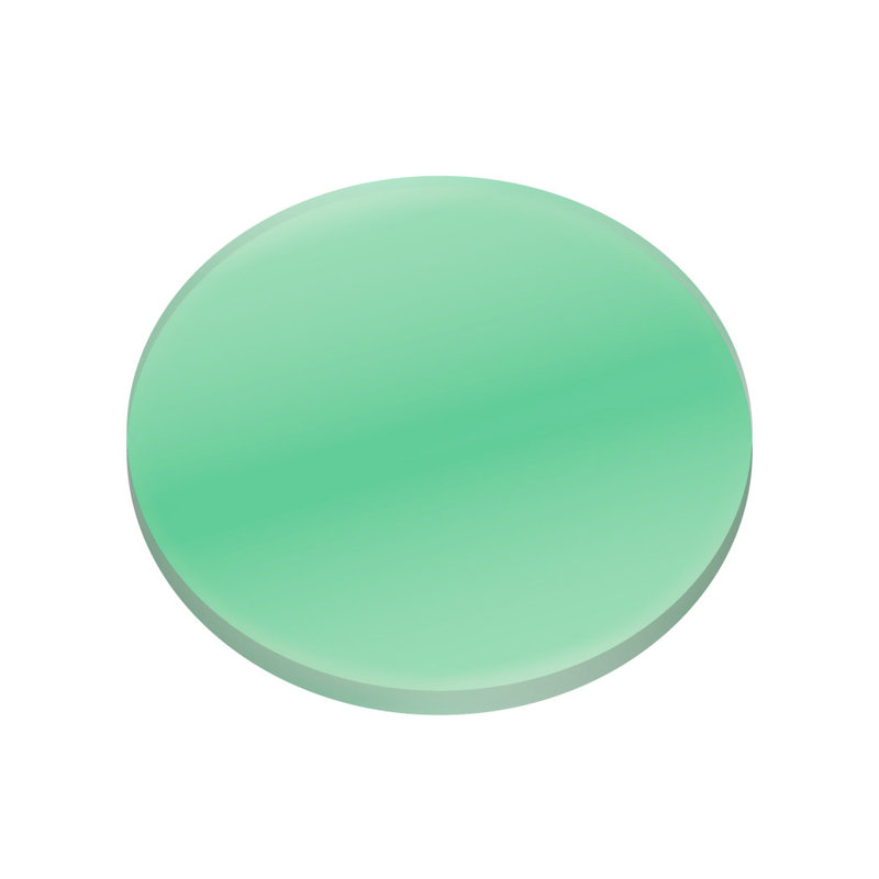 Lunas Amber Lense, 0.25" H x 2.5" W x 2.5" D, Green