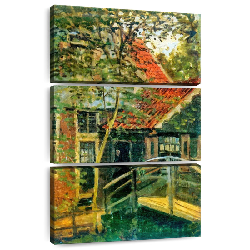 Petit pont Lilie Zaandam, H 74 po x l 48 po