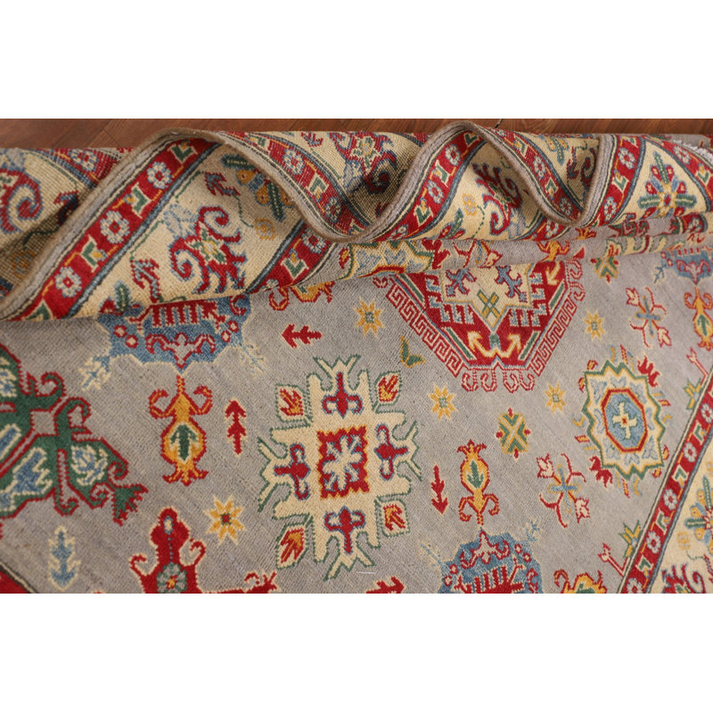 Tapis oriental fait à la main Kazak 5