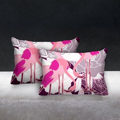 Outdoor Reversible Throw Pillow