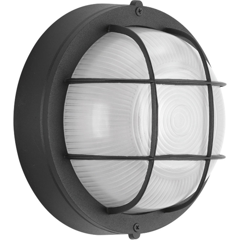 Sedwick 1 - Bulb Outdoor Bulkhead Light, Black