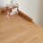 Lumi 23.6"W Compact Modern Small Oak Makeup Vanity With Storage Drawer-124606059