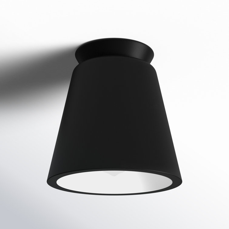 Logan LED Ceramic Empire Outdoor Flush Mount