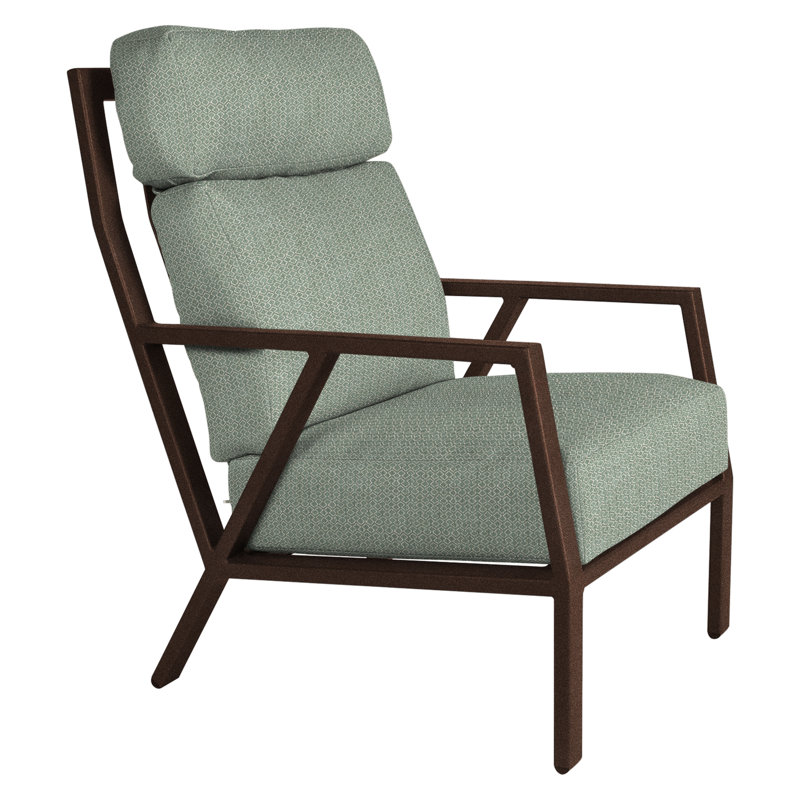 Aris Outdoor Lounge Chair, Copper Creek, Adena Shale