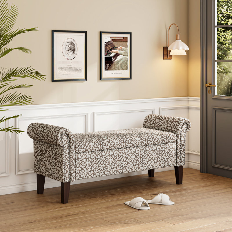 Rangement pratique - Revêtement intérieur, compartiment, siège intérieur élégant et spacieux, tissu, accoudoirs roulés