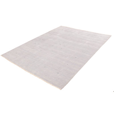 Tapis gris clair Kashkuli Gabbeh 8 pi 11 po x 11 pi 9 po
