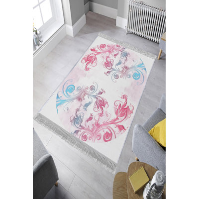 Luxurious Hall Carpet, 100% Velvet Fabric, 2.6 x 9.8 ft | Antibacterial & Non-Slip | 0.4 in Pile Height, Machine Washable | Durable Woven Design with 3D Digital Printing | Perfect for Home Entryways & Living Rooms