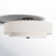 Flaire Linen Blend Semi Flush Mount