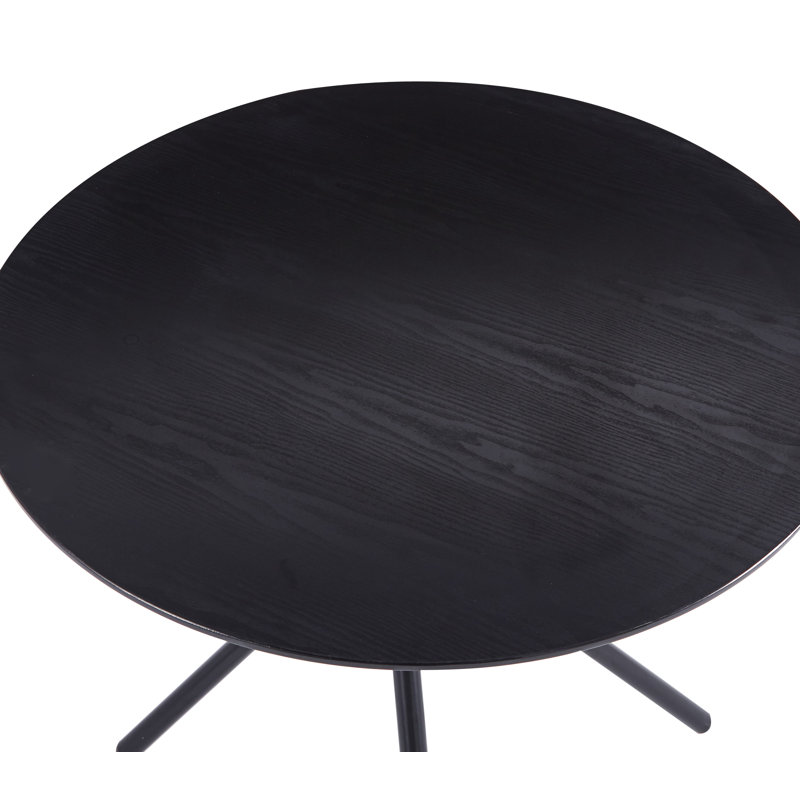 Mose 4 - Person Dining Set, Black
