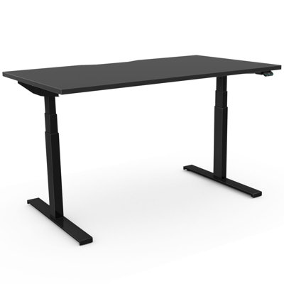 Arnesia Adjustable Metal Base Standing Desk