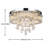 Vanlue 1 - Light Crystal LED Chandelier