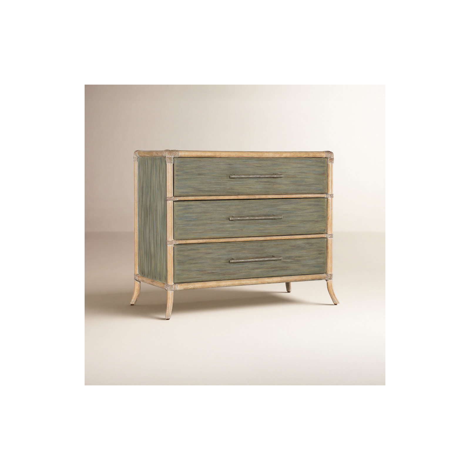 Retreat 3 - Drawer Nightstand, Green