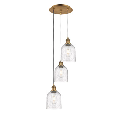 Luminaire suspendu grappe 3 lumières Odaniel
