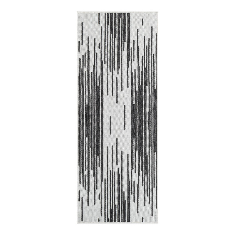 Geometric Indoor / Outdoor Rug, Runner 2' x 5'3"