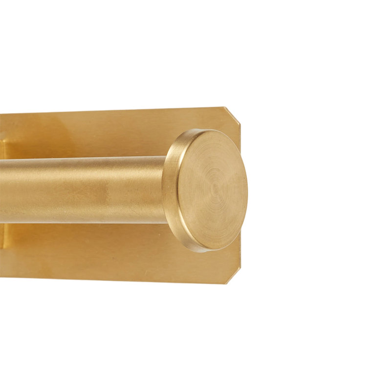 Wall Mounted Toilet Paper Holder, Gold