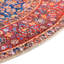 Tapis traditionnel bleu marine / orange