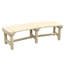Banc de jardin en bois Berneda Outsunny-112891084